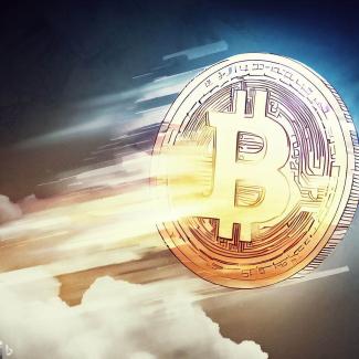 Bitcoin Flying soaring higher